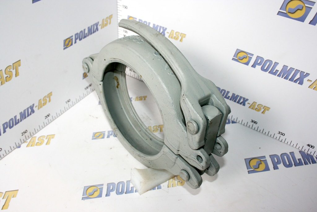 Clamp coupling 85 bar with base plate, type SBC